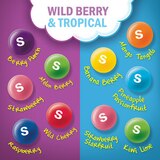 Skittles Flavor Mash-Ups Wild Berry and Tropical Chewy Candy, 7.2 oz, thumbnail image 2 of 7