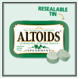 ALTOIDS Spearmint Sugar Free Breath Mints, Single Pack, 1.76 oz, thumbnail image 3 of 9