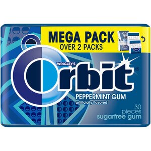 ORBIT Peppermint Sugar Free Chewing Gum, 30-Piece Pack - 30 Ct , CVS