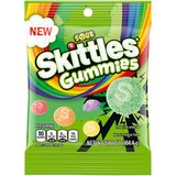 Skittles Sour Gummies Chewy Candy Assortment, 5.8 OZ, thumbnail image 1 of 8