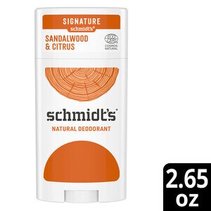 Schmidt's Natural Deodorant for Women and Men, 2.65 OZ