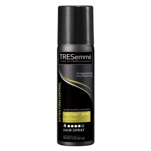TRESemme TRES Two - Spray en aerosol para el cabello, extrafijación, tamaño de viaje, 1.5 oz