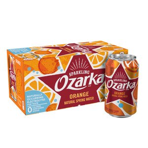 Ozarka Sparkling Water, 12 oz. Cans (8 Count)