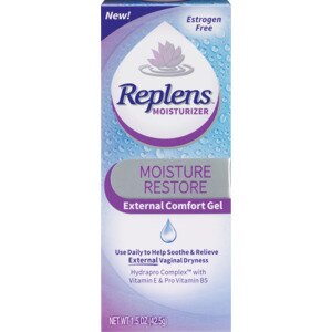 Replens Moisture Restore - Gel para la sequedad vaginal de uso externo, 1.5 oz