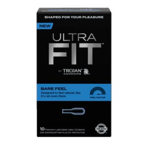 Trojan UltraFit Bare Feel, 10 CT