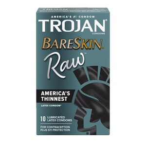 Trojan BareSkin Raw Lubriated Latex Condoms, 10 Ct , CVS