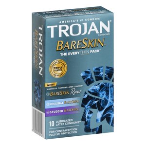Trojan BareSkin The EveryThin Pack Condoms, 10 CT