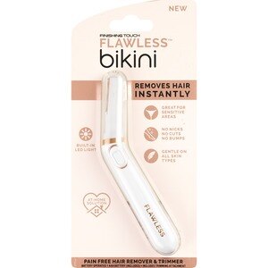 Flawless Bikini Shaver and Trimmer Hair Remover - Flawless by Finishing  Touch