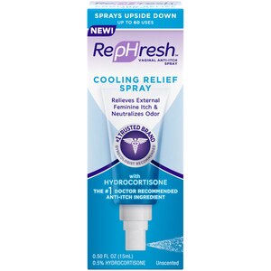  RepHresh Vaginal Anti-itch Cooling Relief Spray 0.5oz. 