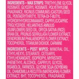 Nair Hair Remover Wax Ready-Strips for Legs & Body, Orchid & Cherry Blossom Extracts, thumbnail image 4 of 6