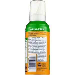 nasal aspirator and saline nasal spray