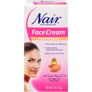 Nair Hair Remover Moisturizing Face Cream, 2 Oz , CVS