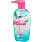Nair Hair Remover Cream Nourish Shower Power with Moroccan Argan Oil, thumbnail image 3 of 6
