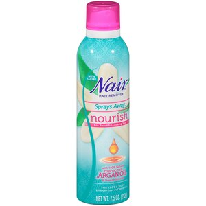 Nair Hair Remover Nourish Sprays Away Moroccan Argain Oil,  oz.