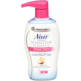 Nair Hair Remover Sensitive Formula Shower Power with Coconut Oil, thumbnail image 1 of 5