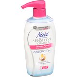 Nair Hair Remover Sensitive Formula Shower Power with Coconut Oil, thumbnail image 2 of 5