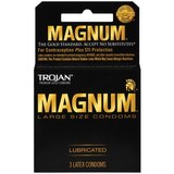 Trojan Magnum Large Lubricated Latex Condoms, thumbnail image 1 of 1