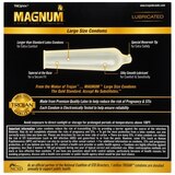 Trojan Magnum Large Lubricated Latex Condoms, thumbnail image 4 of 5