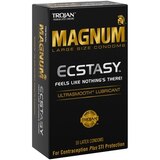 Trojan Magnum Ecstasy UltraSmooth Premium Latex Condoms, thumbnail image 2 of 5