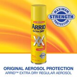 Arrid XX Extra Dry Aerosol Antiperspirant & Deodorant Dry Spray, Regular, 6 OZ, thumbnail image 4 of 9