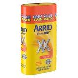 Arrid XX Extra Dry Antiperspirant & Deodorant Dry Spray, Regular, 6 OZ, 2 Pack, thumbnail image 2 of 9