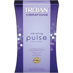 Trojan Vibrations Vibrating Pulse Intimate Massager