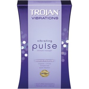 Trojan Vibrations Vibrating Pulse Intimate Massager , CVS