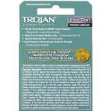 Trojan Ultra Thin Lubricated Latex Condoms, thumbnail image 2 of 2