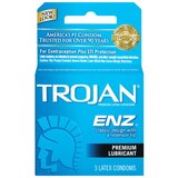 Trojan ENZ Lubricated Latex Condoms, thumbnail image 1 of 1