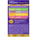 Trojan Pleasure Pack Lubricated Latex Condoms, thumbnail image 4 of 5