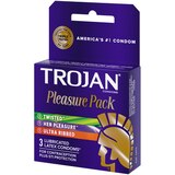 Trojan Pleasure Pack, 3ct, thumbnail image 3 of 4