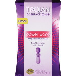  Trojan Vibrations Power Wand Deep Vibrations Massager 