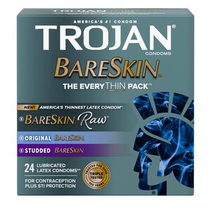 Trojan Bareskin Variety Pack, 24 CT