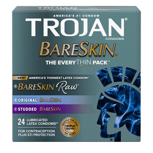 Trojan Bareskin Variety Pack, 24 Ct , CVS