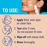 Nair Sensitive Formula Prep & Smooth Face Hair Remover, Coconut Milk & Collagen, thumbnail image 5 of 5