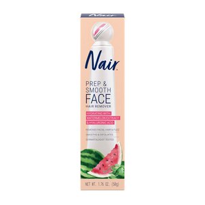 Nair Prep & Smooth Face Hair Remover, Watermelon, 1.76 Oz , CVS