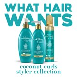 OGX Locking + Coconut Curls Air Dry Cream, 6 OZ, thumbnail image 4 of 4