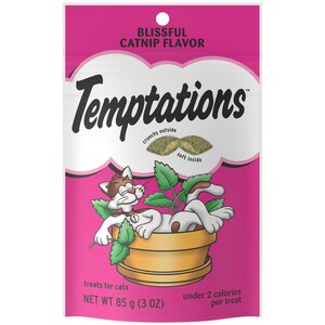 Temptations Classic Treats for Cats, Blissful Catnip Flavor, 3 OZ
