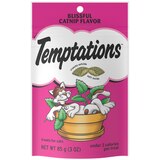 Temptations Classic Treats for Cats, Blissful Catnip Flavor, 3 OZ, thumbnail image 1 of 6