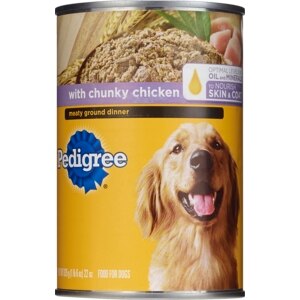 Pedigree Meaty Ground Dinner With Chunky Chicken Dog Food - 1.375 , CVS