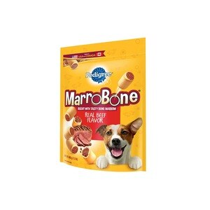 Pedigree Marrobone Real Beef Flavor - Bocaditos para perros, 24 oz