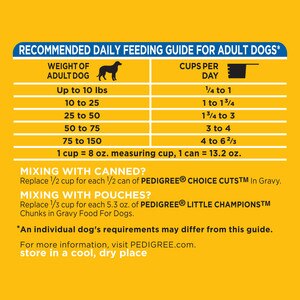 Pedigree Adult Chicken Flavor Dry Dog Food, 3.5 Lbs | Pick Up In Store ...