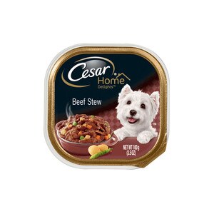 Cesar Home Delights Beef Stew Dog Food Trays, 3.5 Oz , CVS