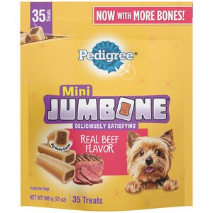 Pedigree Mini Jumbone Real Beef Flavor Dog Treats, 35 Ct - 15.87 Oz , CVS