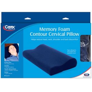 Customer Reviews Carex Memory Foam Contour Cervical Pillow CVS Pharmacy