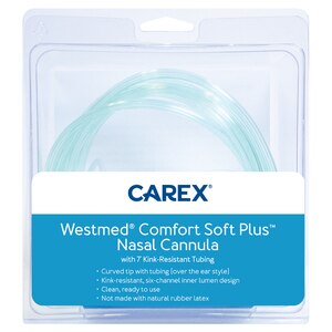 Carex Westmed Comfort Plus Nasal Cannula Tubing, 7 Feet 1 EA