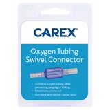 Carex Oxygen Tubing Swivel Connector, Male, thumbnail image 1 of 2