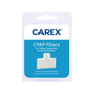 Carex CPAP Ultra Fine Filters, Philips M Series, 6 Ct , CVS