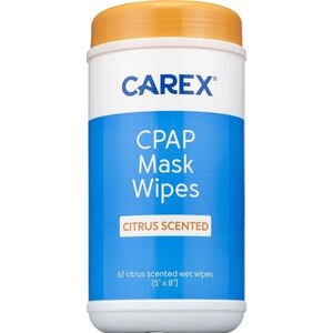 Carex CPAP Mask Wipes, Citrus Scented, 62 Ct , CVS