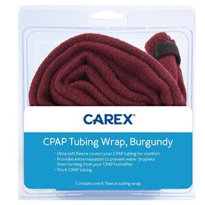 Carex CPAP Fleece Hose Wrap, 6 F, Burgundy , CVS